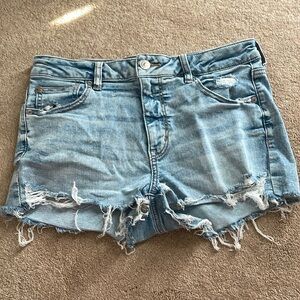 aeo jean shorts